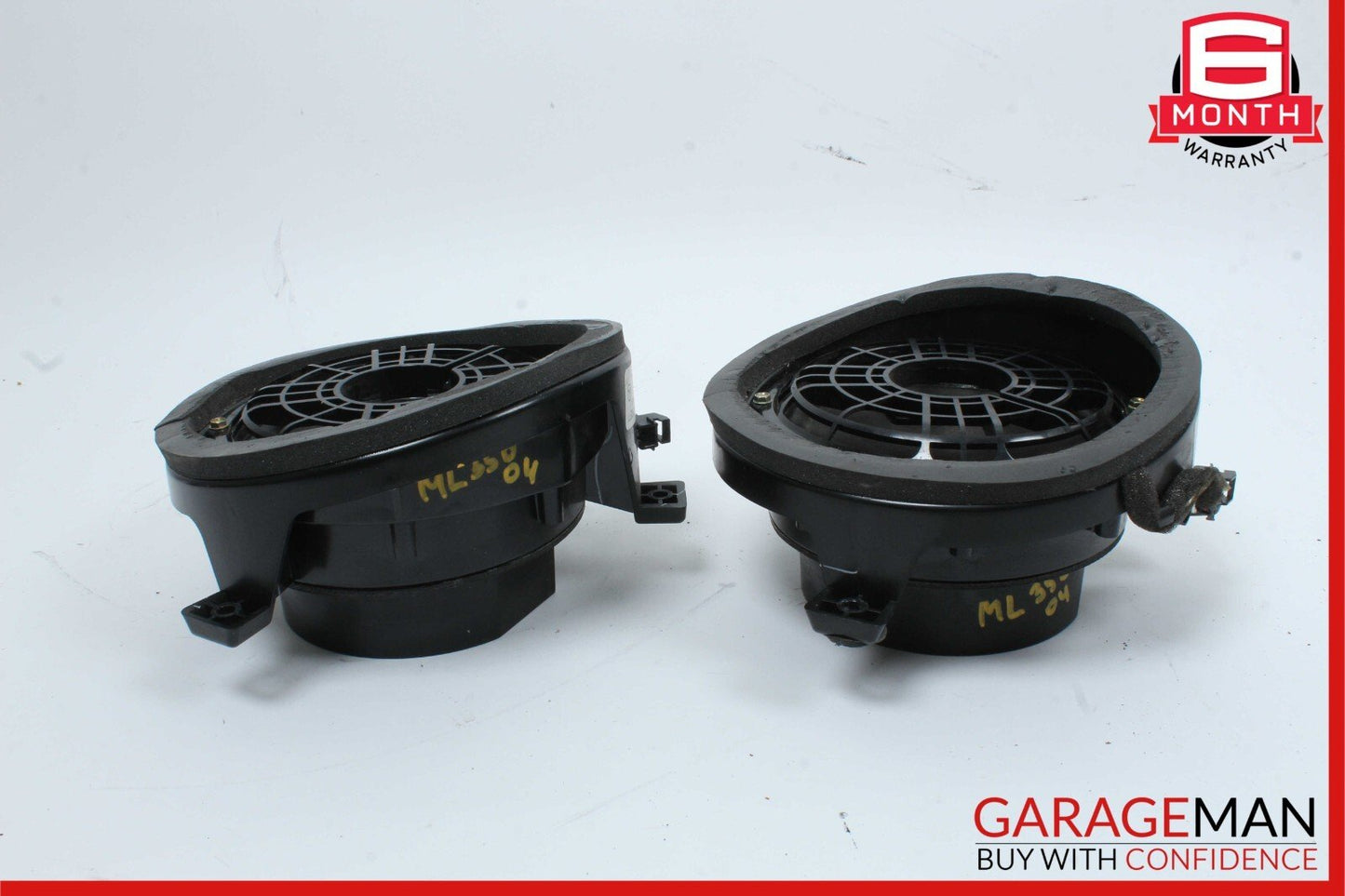 02-05 Mercedes W163 ML350 ML500 Front Right & Left Bose Sound Speaker Set OEM