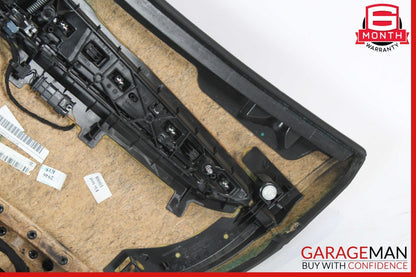 14-17 Maserati Ghibli Rear Left Driver Side Complete Interior Door Panel Black