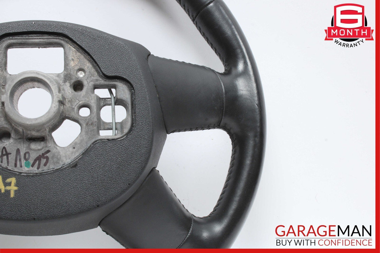 12-15 Audi A7 Premium Plus A6 S6 S7 4 Spoke Steering Wheel Black OEM