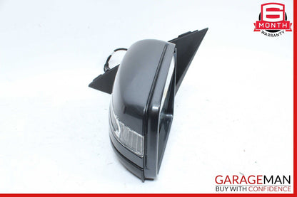 12-14 Mercedes W204 C250 Front Left Side Mirror Rear View Door Black OEM