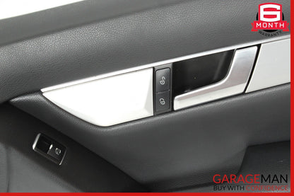 08-14 Mercedes W204 C300 Front Right Passenger Side Interior Door Panel OEM