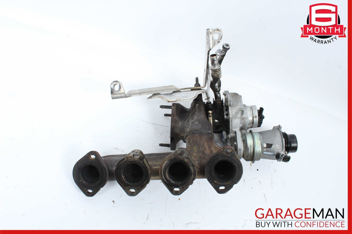 12-15 Mercedes SLK250 C250 1.8 M271 Turbo Turbocharger Manifold Assembly