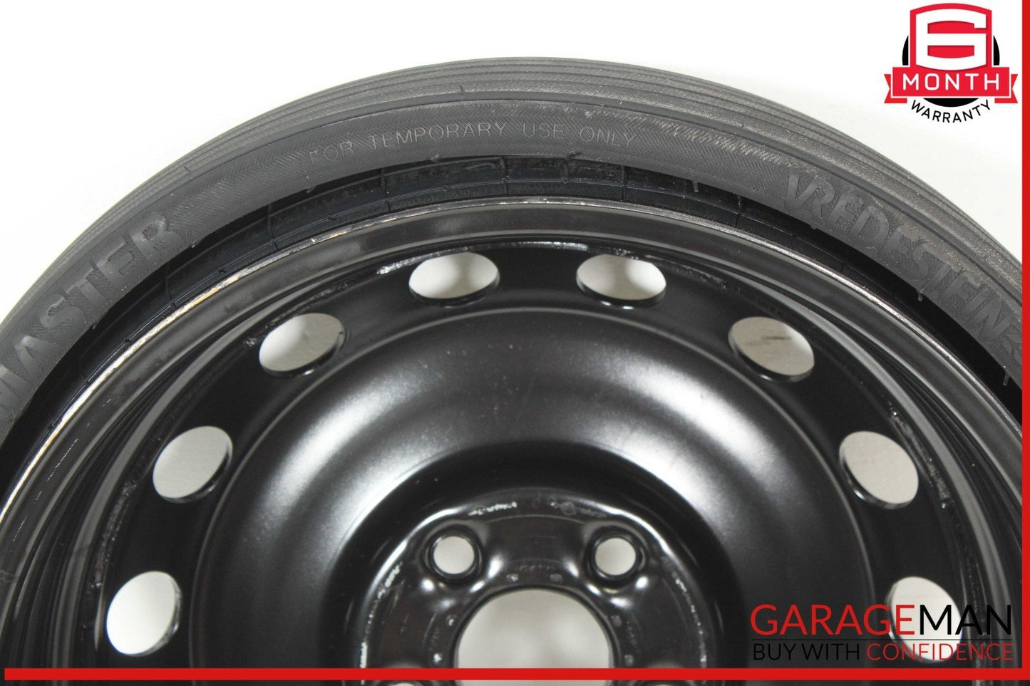 07-15 Audi Q7 Emergency Spare Wheel Rim Tire 6.5 x 18 H2 ET53 OEM