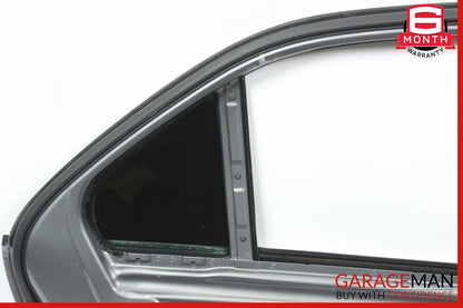 10-16 Mercedes W212 E350 Sedan Rear Left Driver Side Door Shell Palladium Silver