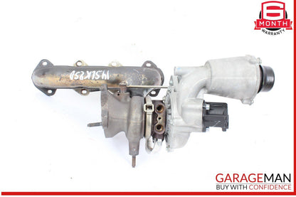 12-15 Mercedes R172 SLK250 C250 1.8L Turbo Turbocharger Manifold Assembly OEM