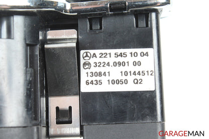 07-13 Mercedes W221 S550 S600 CL550 Headlight Switch Control 2215451004 OEM