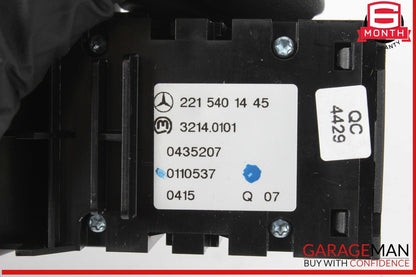 07-14 Mercedes W221 S400 Hybrid Electronic Parking Button Switch 2215401445 OEM
