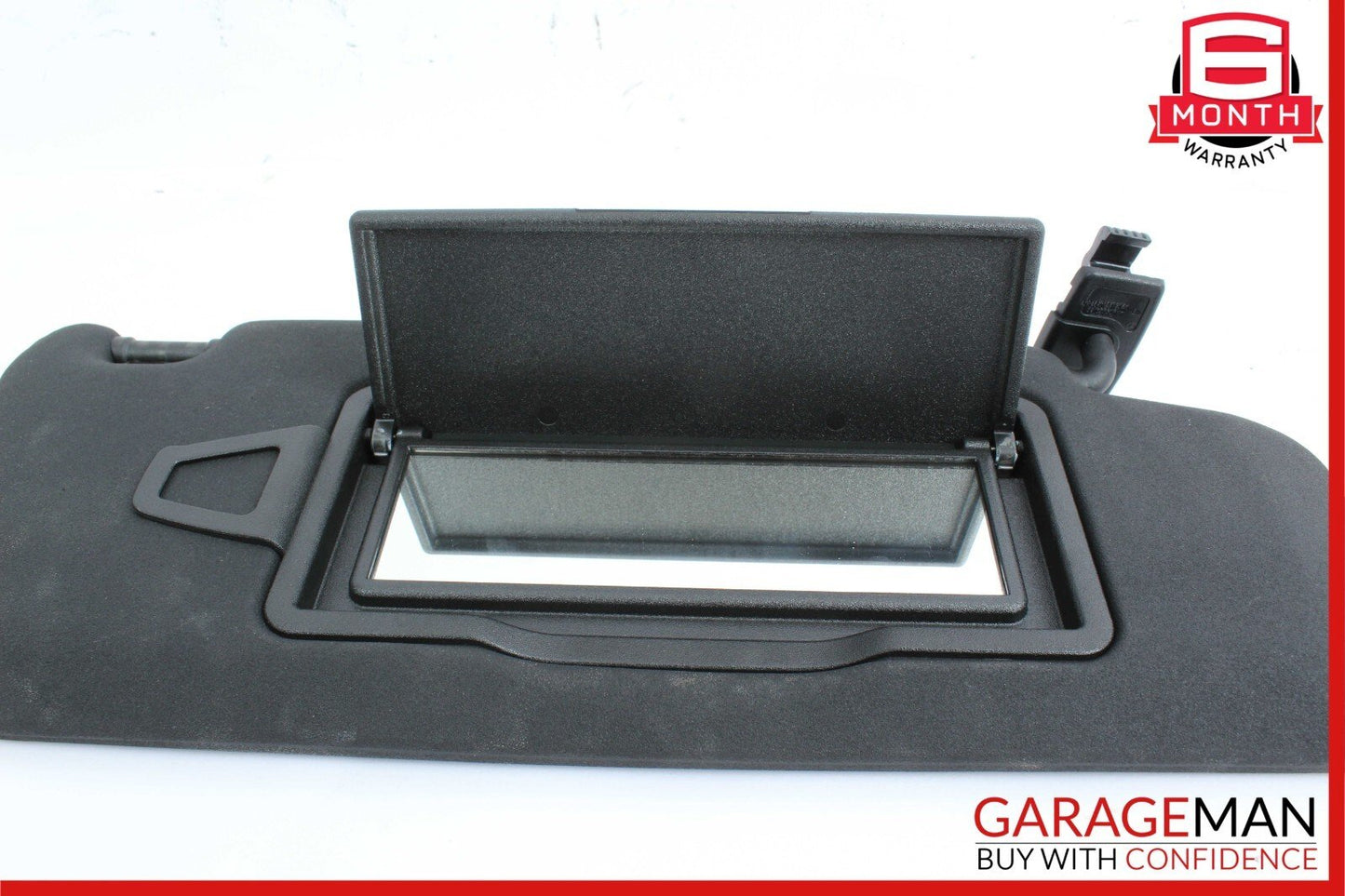 08-14 Mercedes C250 C300 C350 Front Right Side Sunvisor Sun Visor Cover Black