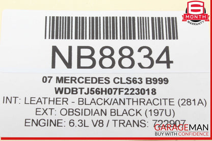 06-10 Mercedes W219 CLS63 AMG Xenon HID Headlight Ballast Module Unit OEM