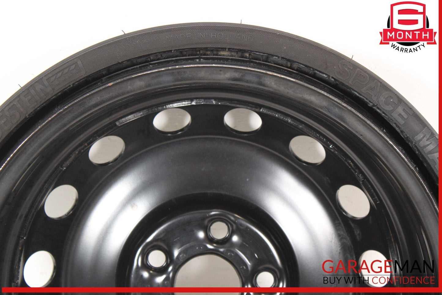 07-15 Audi Q7 Emergency Spare Wheel Rim Tire 6.5 x 18 H2 ET53 OEM