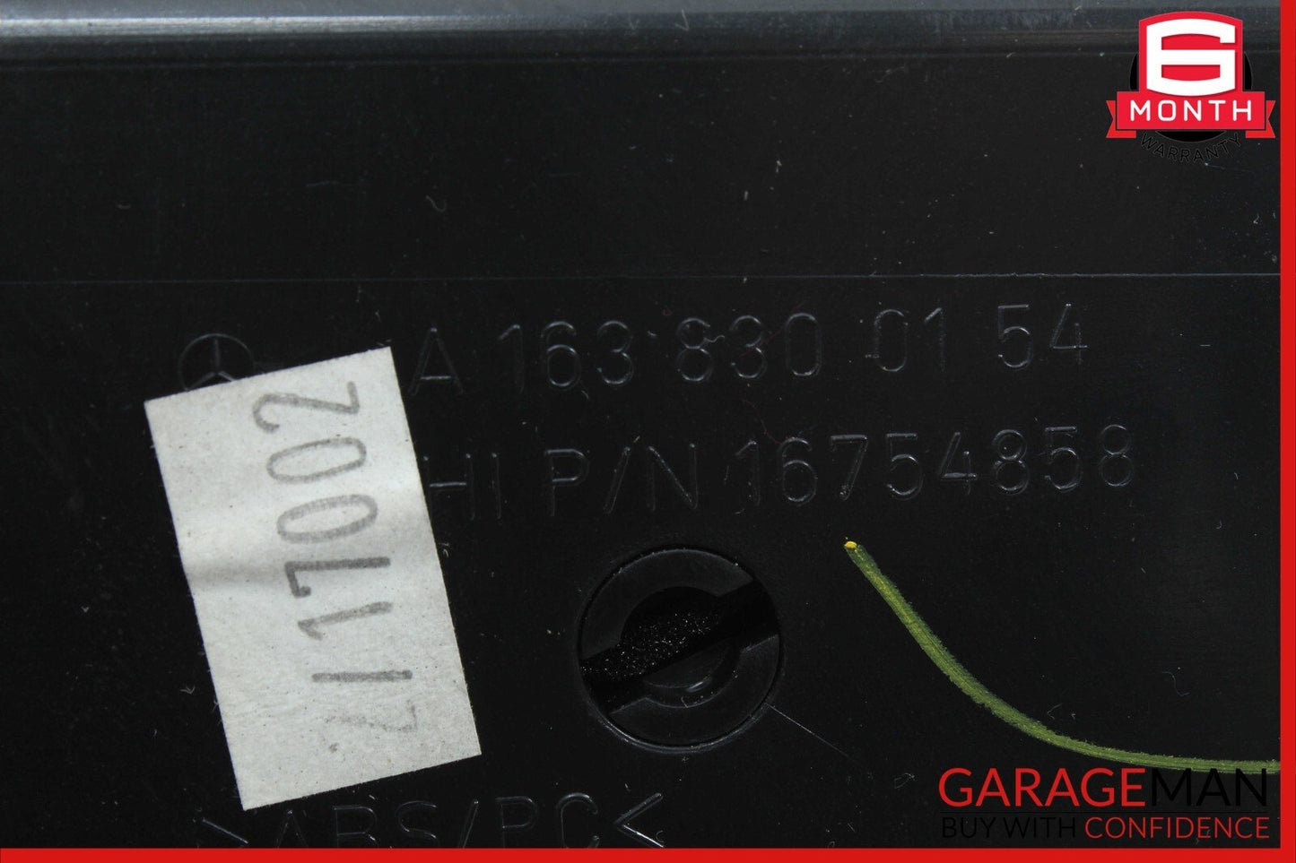 98-05 Mercedes W163 ML430 ML500 Dashboard A/C AC Air Vent Left Driver Side OEM