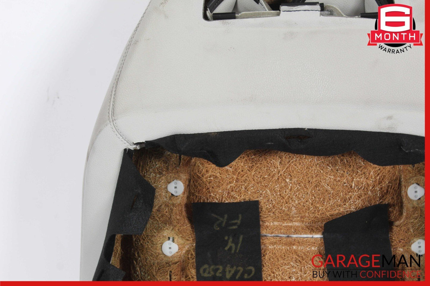 14-20 Mercedes W117 CLA250 Front Right Side Top Upper Seat Cushion Cover Gray