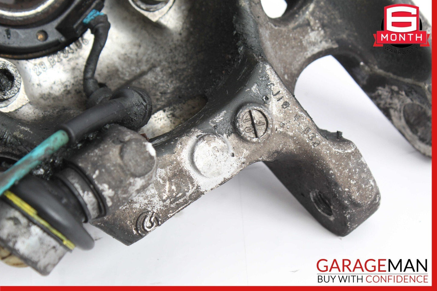 06-10 Maserati Quattroporte M139 Rear Right Side Spindle Knuckle Hub OEM
