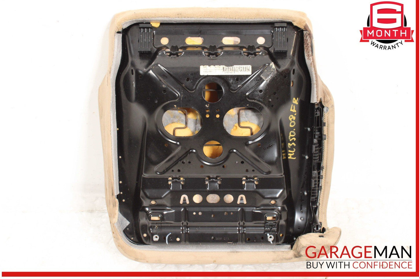 06-10 Mercedes W164 ML550 R350 Front Right Side Lower Bottom Seat Cushion OEM