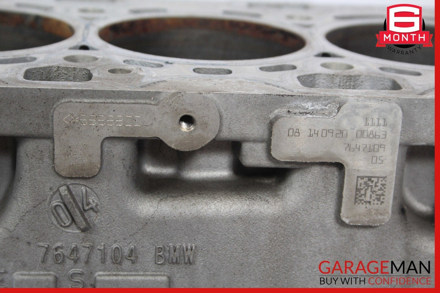 14-16 Mini Cooper S 2.0L Engine Motor Cylinder Head Block Assembly OEM
