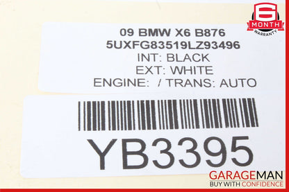 07-13 BMW X5 X6 Front Right Seat Adjustment Control Switch 6926976 OEM