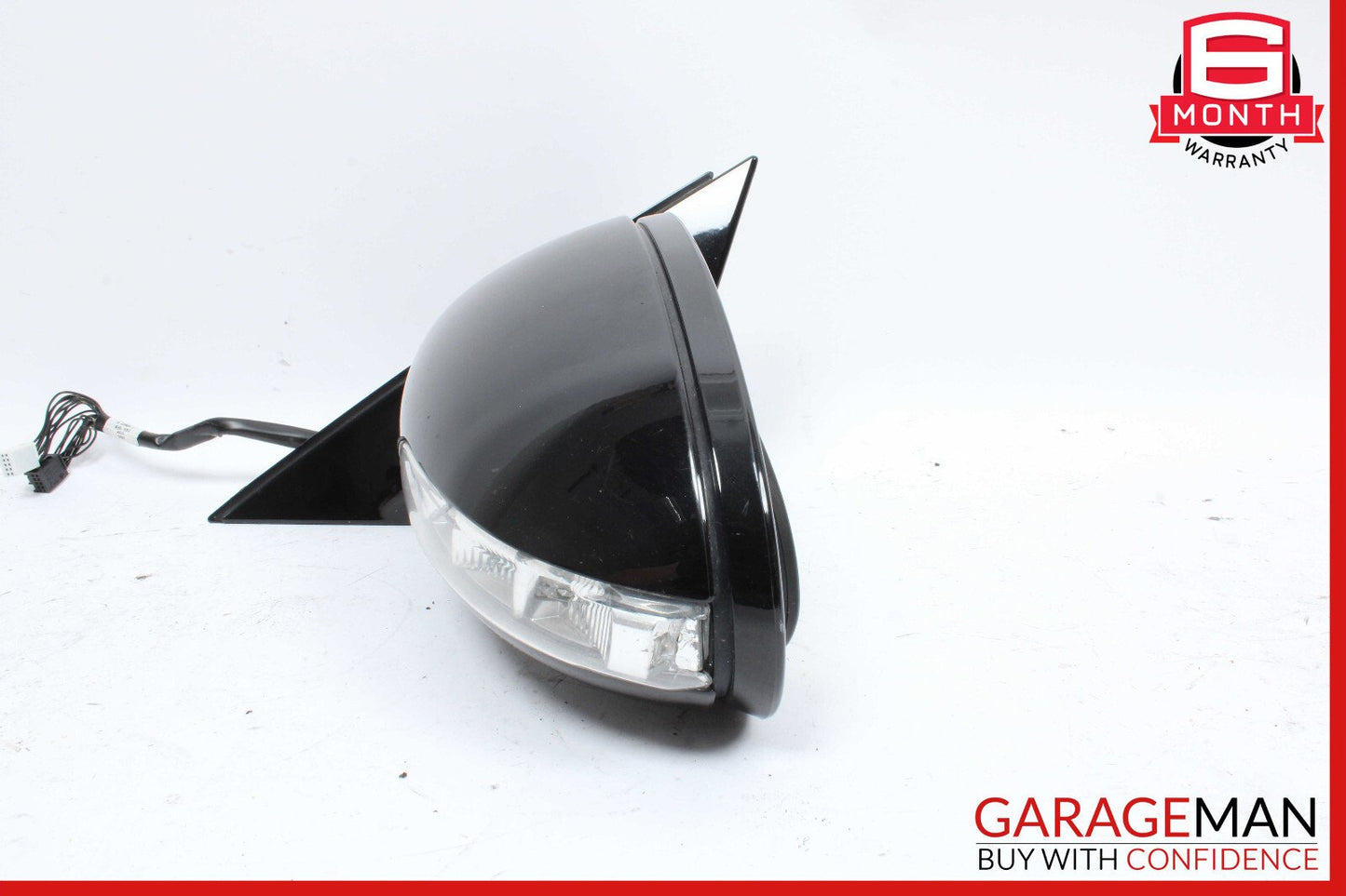 07-09 Mercedes W221 S550 S600 Front Left Side Mirror Door Rear View Black