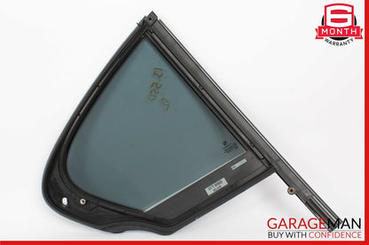 11-16 BMW 525i 535i 550i Rear Left Side Quarter Window Glass OEM