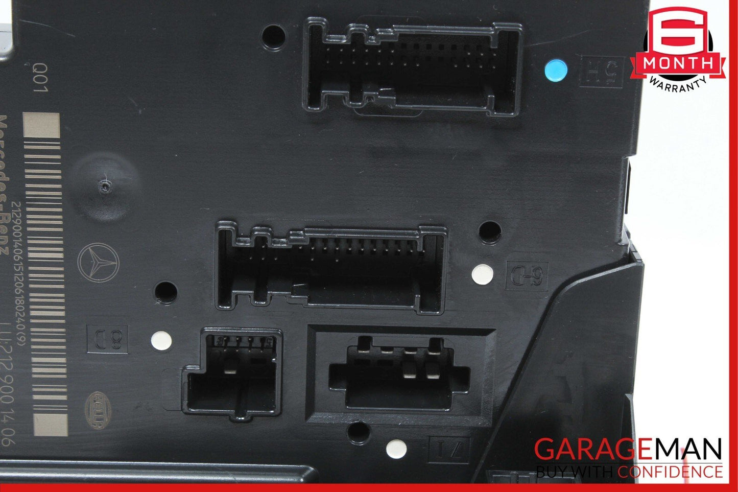 10-18 Mercedes E350 CLS350 Rear Fuse Relay Box SAM Signal Acquisition Assembly