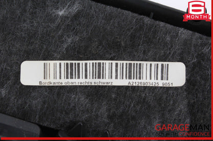 12-14 Mercedes W218 CLS550 CLS500 CLS63 AMG Rear Trunk Right Side Cover Trim OEM