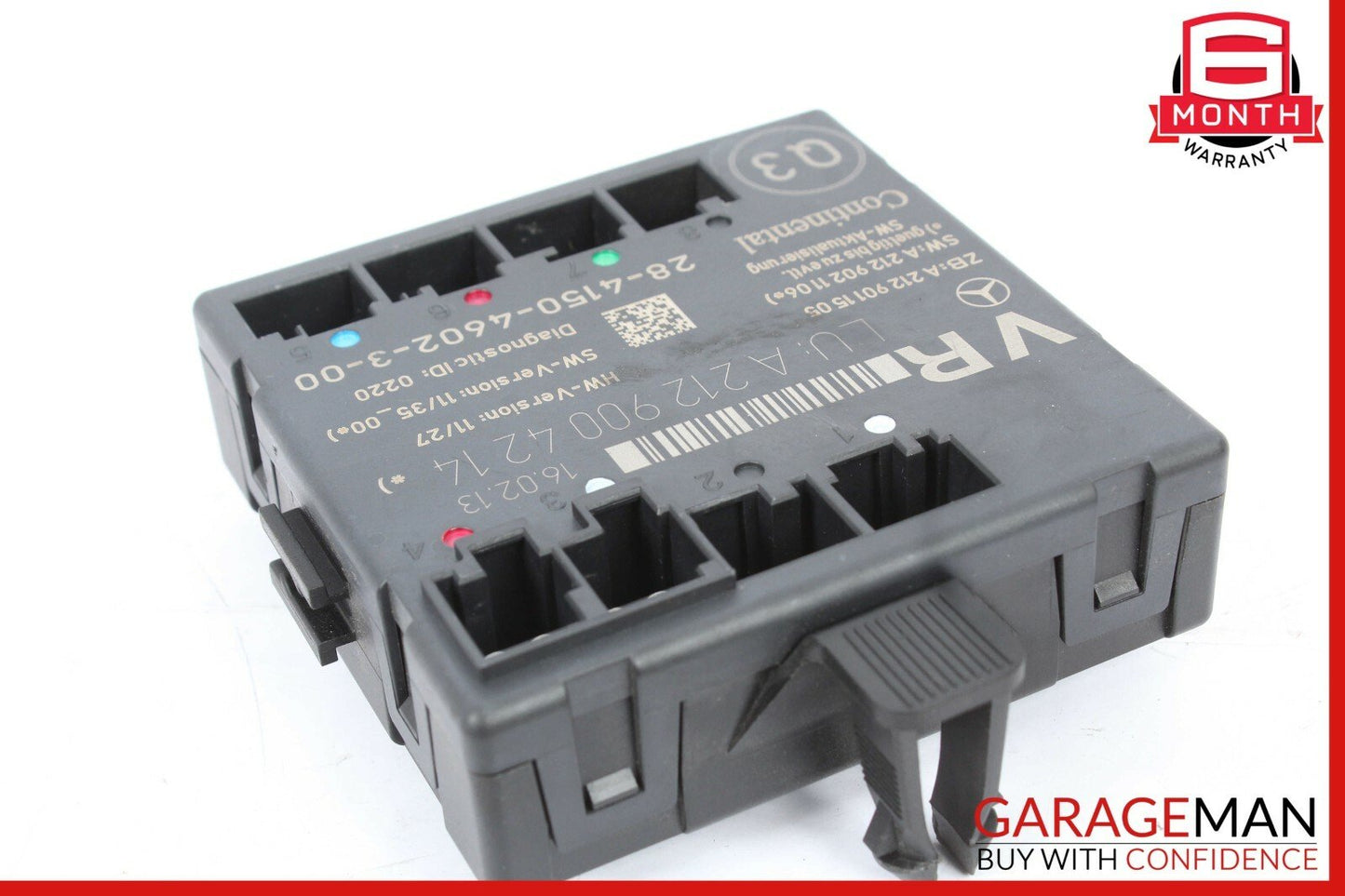 08-15 Mercedes W204 C250 Front Right Passenger Side Door Control Module OEM