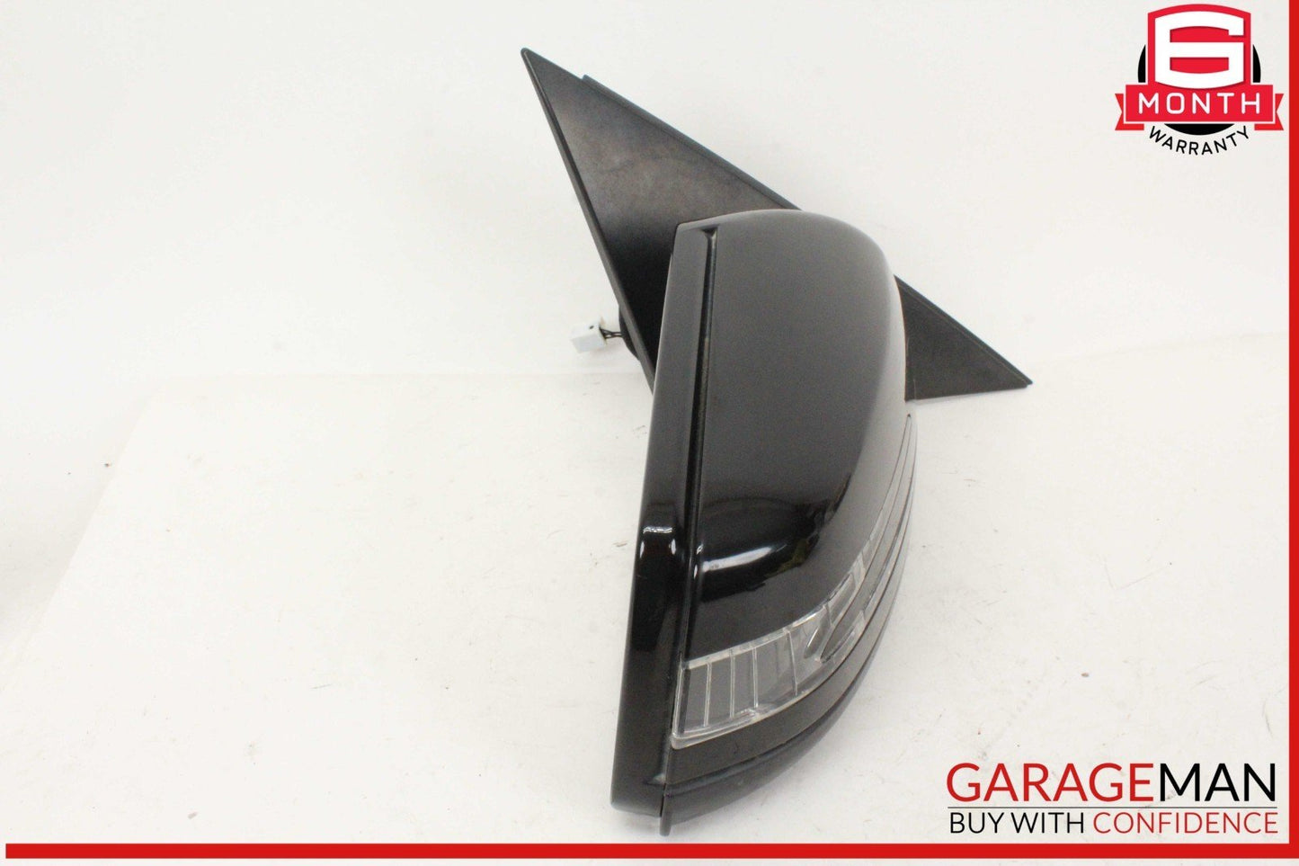 10-11 Mercedes W204 C300 C350 Front Right Side Door Rear View Mirror Black OEM