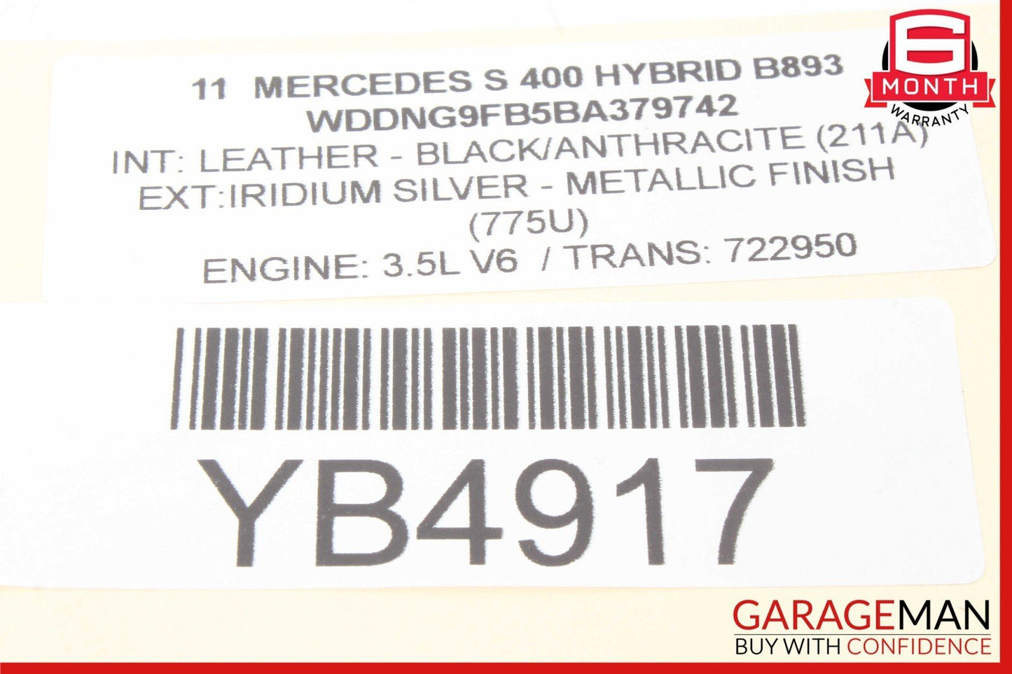 07-14 Mercedes W221 S400 CL550 Front Right Side RWD Suspension Lower Control Arm
