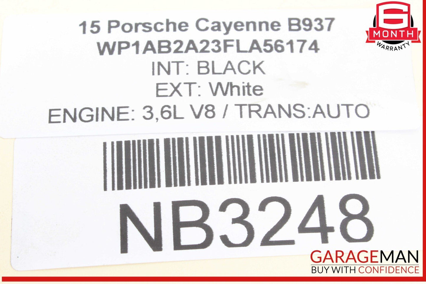 11-18 Porsche Cayenne 958 Rear Left / Rear Right Wishbone Upper Control Arm