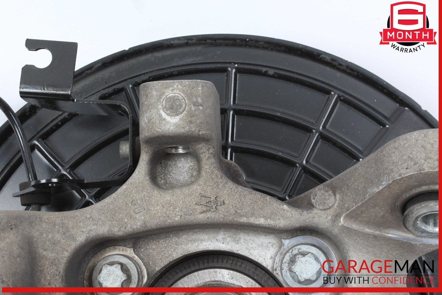 17-20 Maserati Levante Rear Left Driver Side Spindle Knuckle Hub w/ Rotor Disc