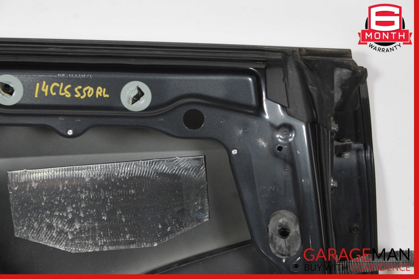 12-18 Mercedes W218 CLS400 CLS550 Rear Left Side Exterior Door Shell Grey