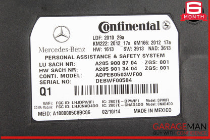 10-20 Mercedes W222 S550 C400 GLA250 SL400 Communication Control Module Unit OEM