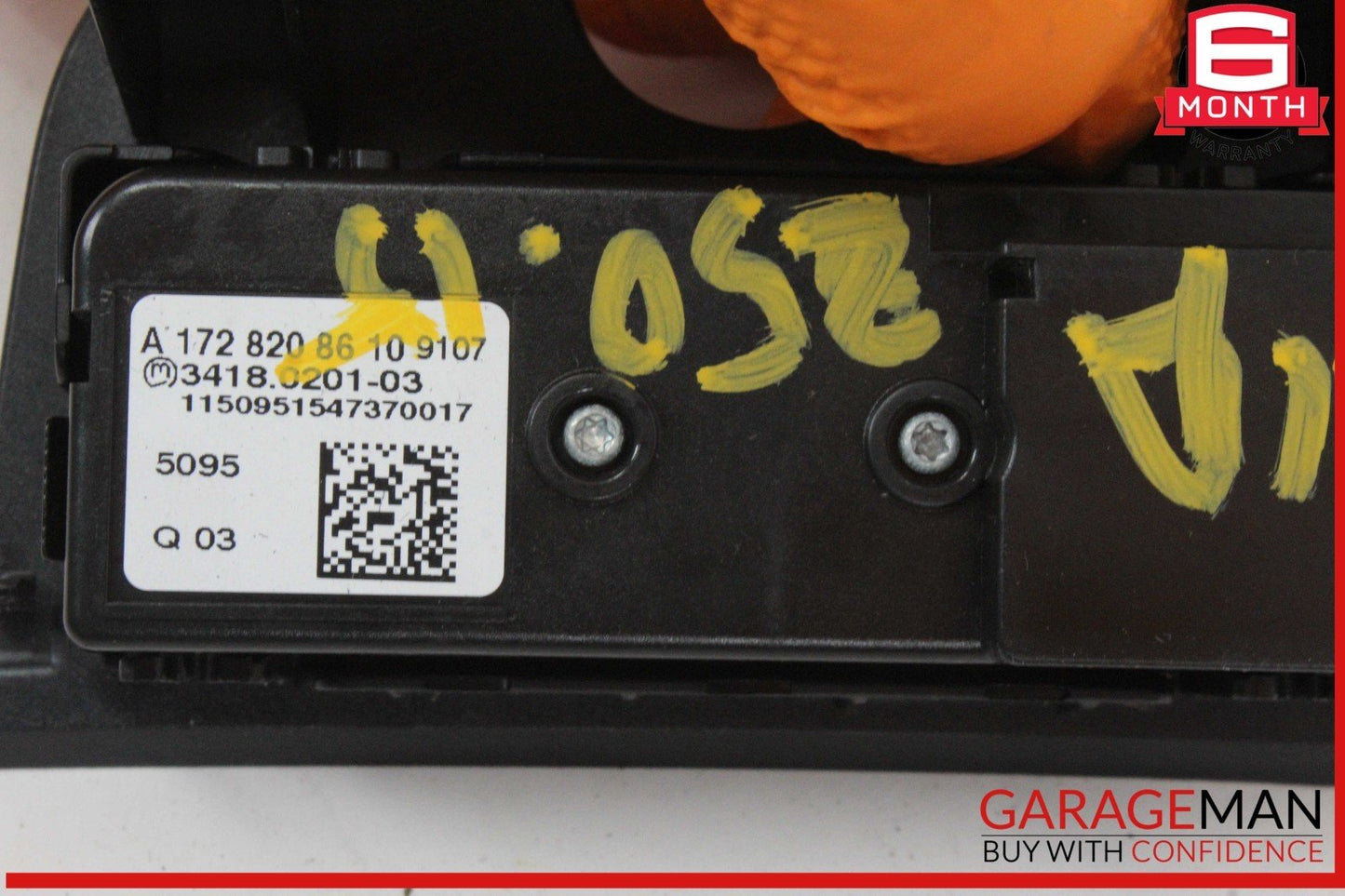 12-20 Mercedes W117 CLA250 GL450 Overhead Emergency Panel Control Switch OEM