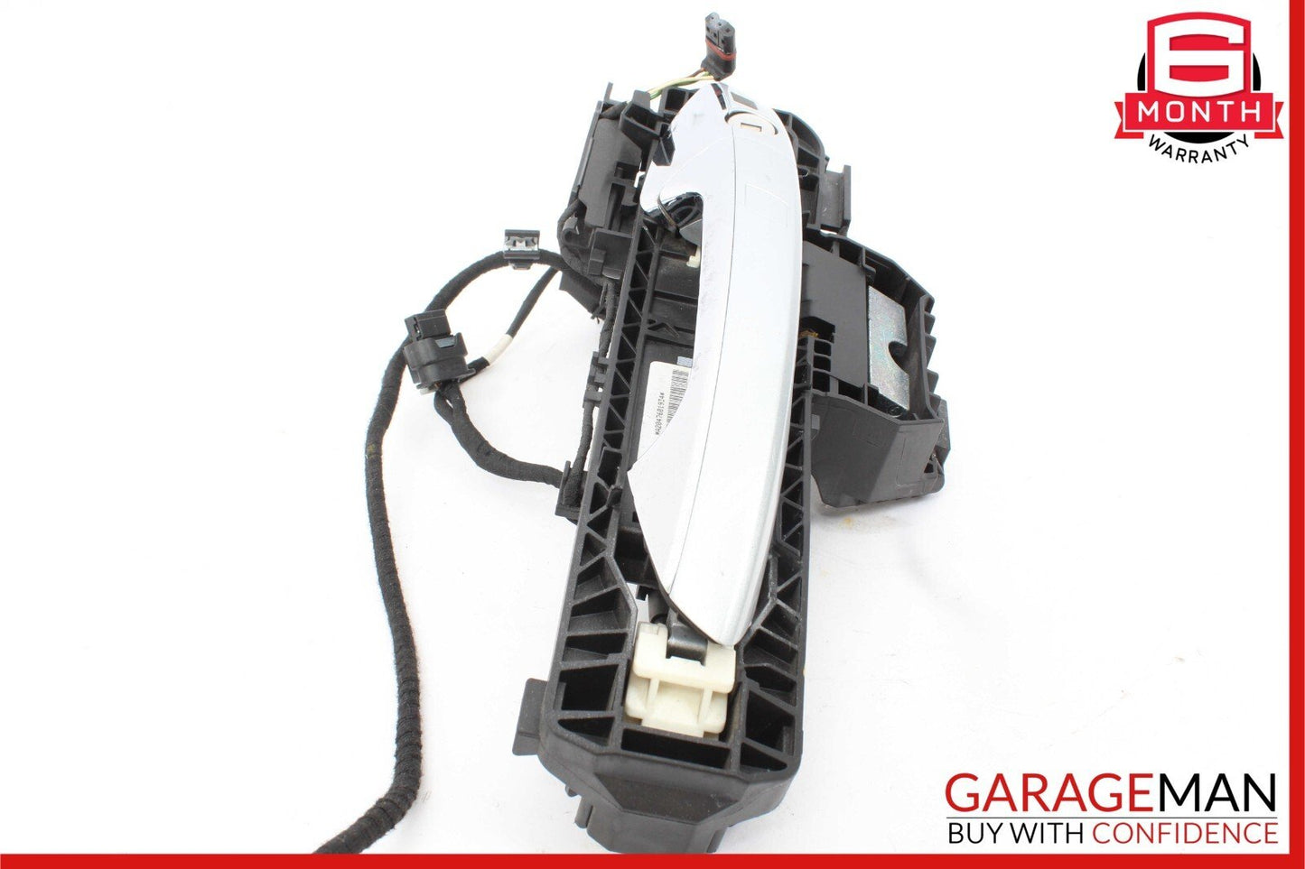12-16 Mercedes R172 SLK350 Front Left Exterior Door Handle Keyless Go Silver