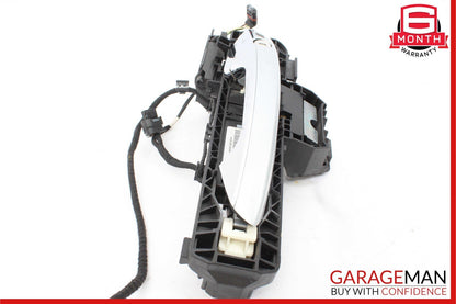 12-16 Mercedes R172 SLK350 Front Left Exterior Door Handle Keyless Go Silver