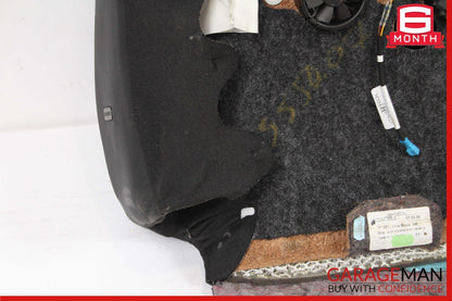 07-09 Mercedes W221 S450 S550 Front Left Side Top Upper Seat Cushion Cover Black