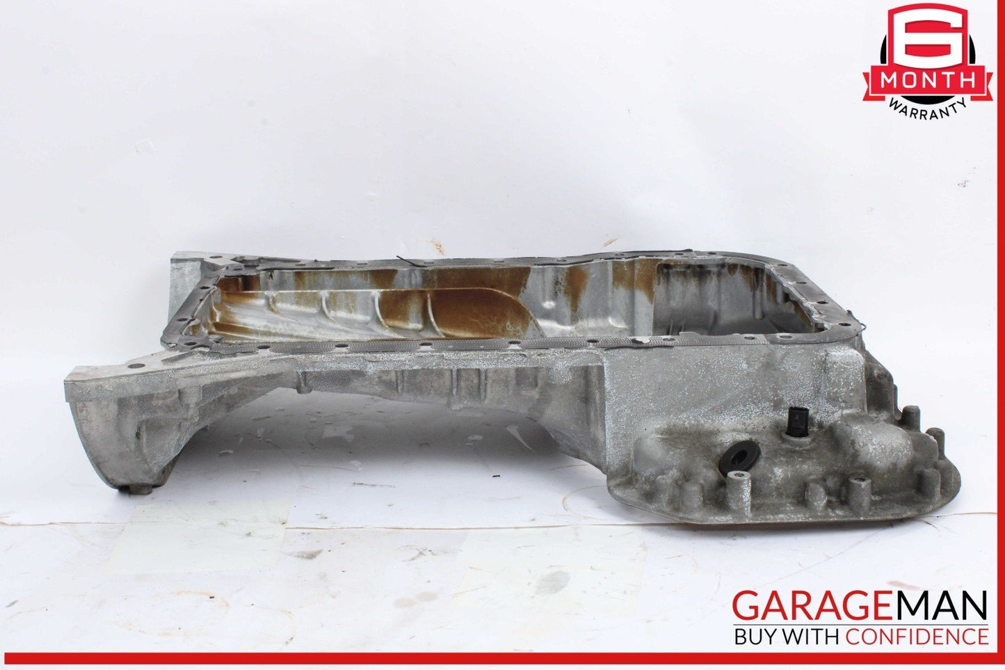 06-13 Mercedes W221 S400 Hybrid Engine Upper Oil Sump Baffle Pan 2720142002 OEM