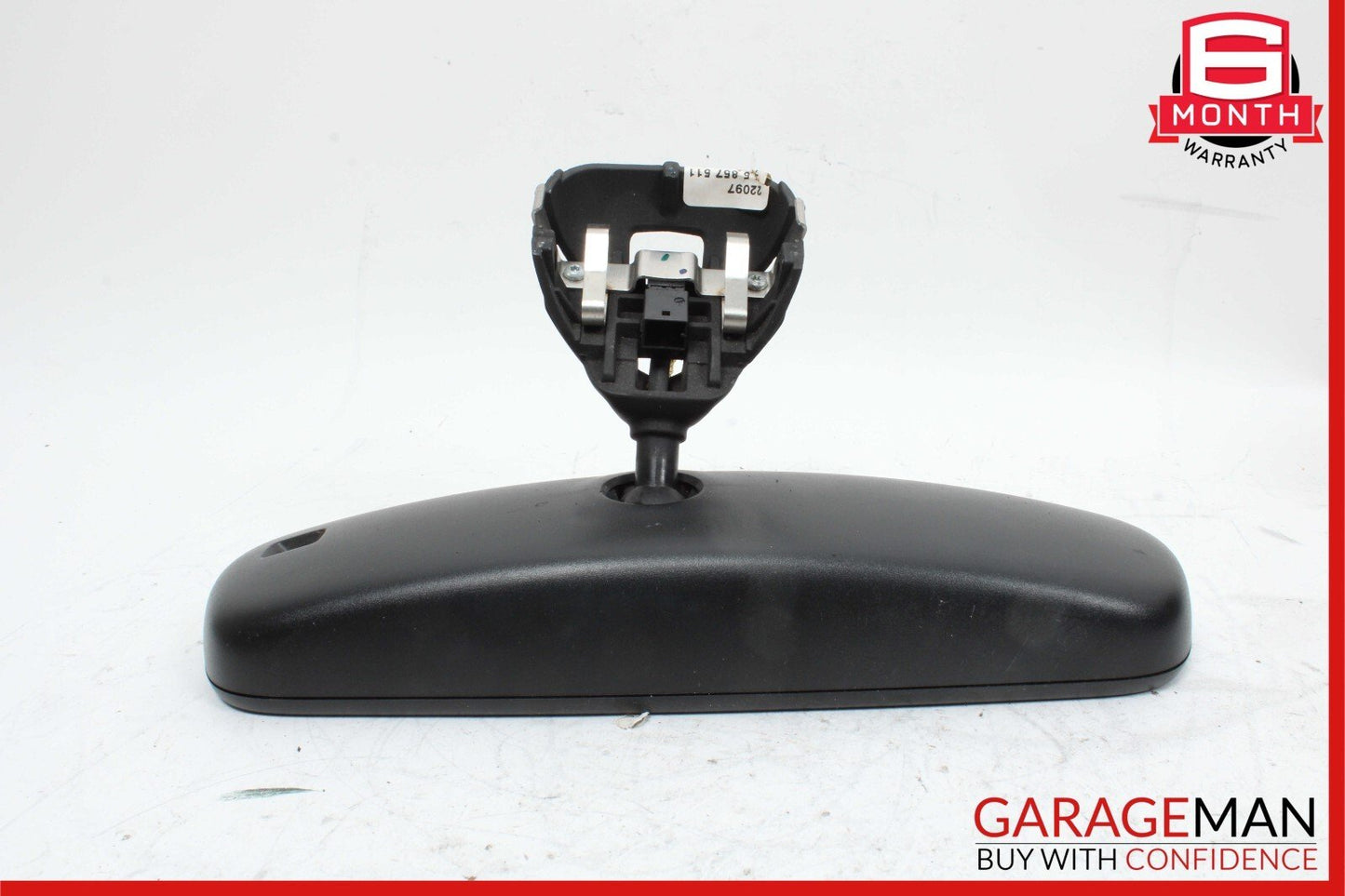 03-10 Porsche Cayenne 955 957 Interior Top Upper Rear View Mirror Black OEM