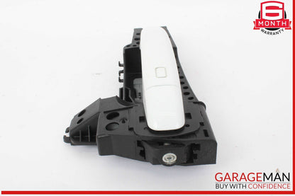 08-18 Audi S4 Q5 A4 A5 Rear Left Driver Side Exterior Door Handle White OEM