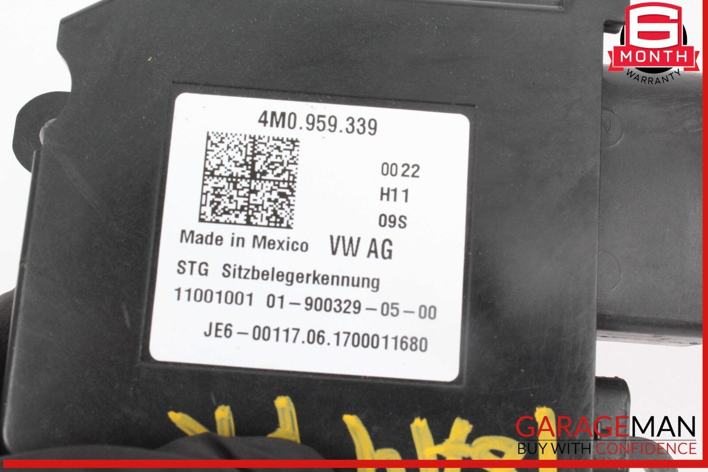 17-24 Audi A4 Front Right Passenger Side Seat Occupant Sensor Module 4M0959339