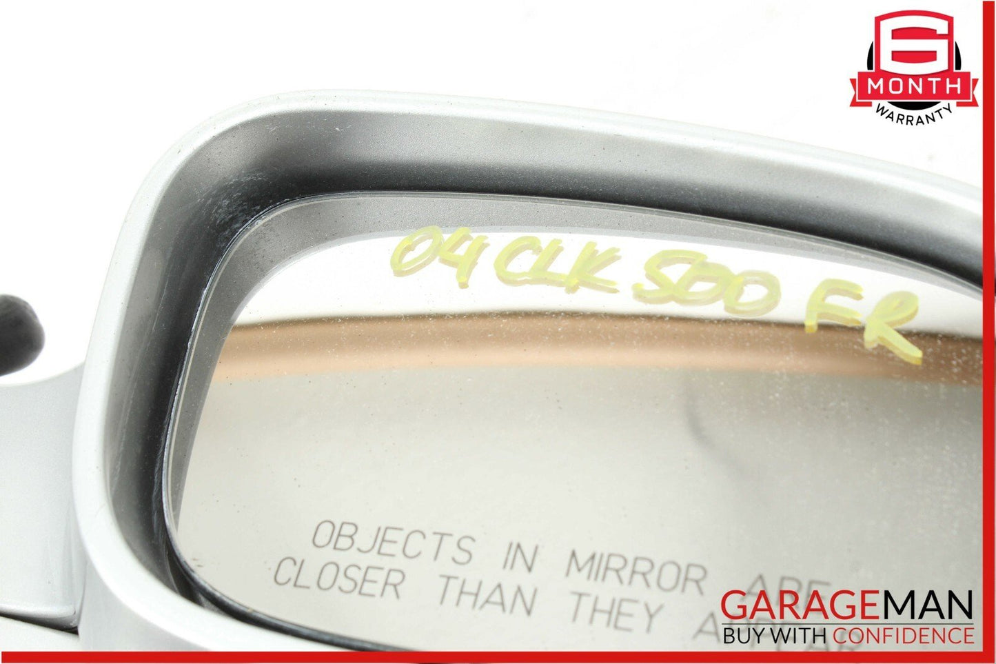 06-08 Mercedes W219 CLS500 Front Right Side Mirror Door Rear View Silver