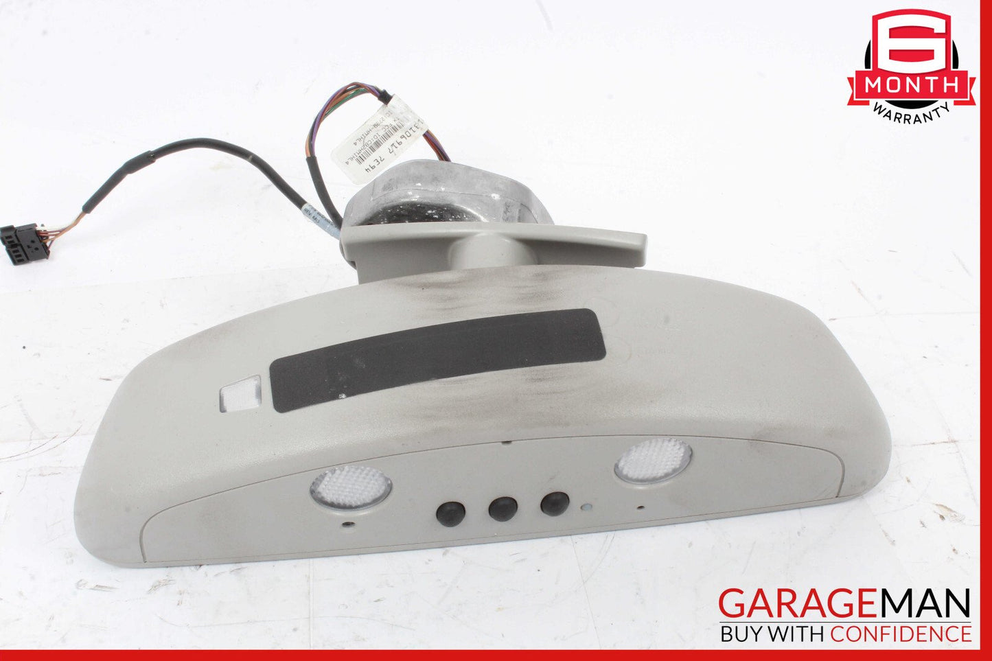 10-14 Mercedes W221 S550 CL550 Interior Rear View Mirror Gray OEM