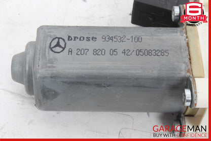 10-20 Mercedes W207 E350 CLS550 Rear Left Window Regulator Motor 2078200542 OEM