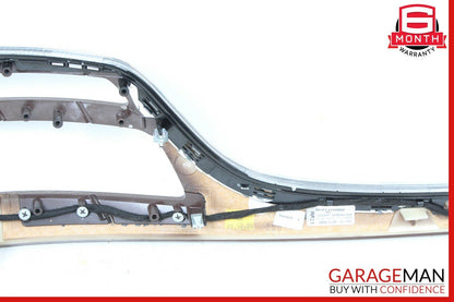 10-13 Mercedes W221 S400 Hybrid Center Dashboard Dash Trim Molding Panel Wood