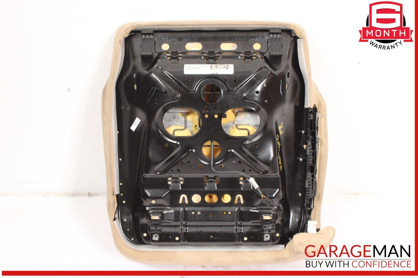 07-12 Mercedes X164 GL550 Front Right Side Bottom Lower Seat Cushion Cover Assy