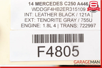 08-11 Mercedes W204 C250 Rear Left Driver Side Door Lock Latch Actuator OEM