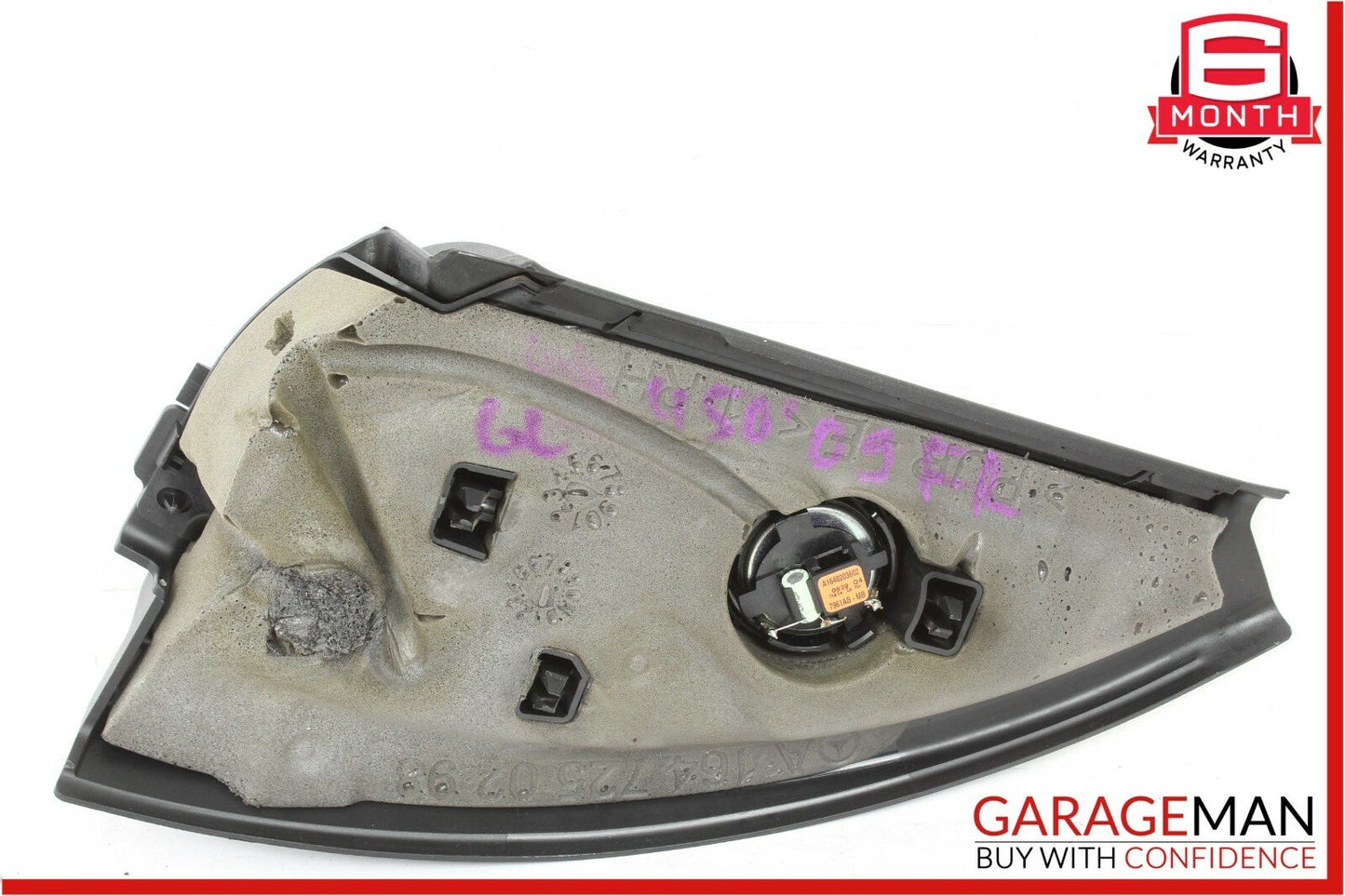 06-12 Mercedes GL450 ML350 Front Right Door Audio Tweeter Speaker Cover Black