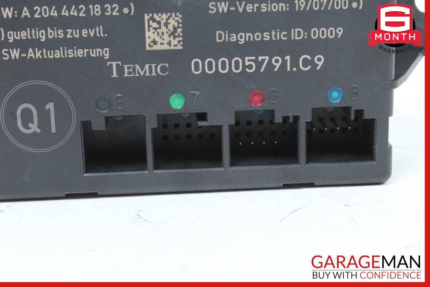 08-18 Mercedes W204 C300 CLS550 GLK350 Rear Left Side Door Control Module OEM