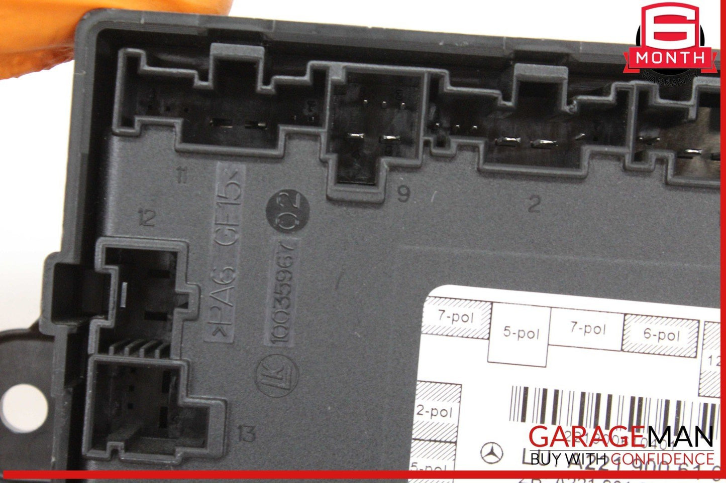 07-13 Mercedes W221 S550 Front Left Driver Side Door Control Module Unit OEM
