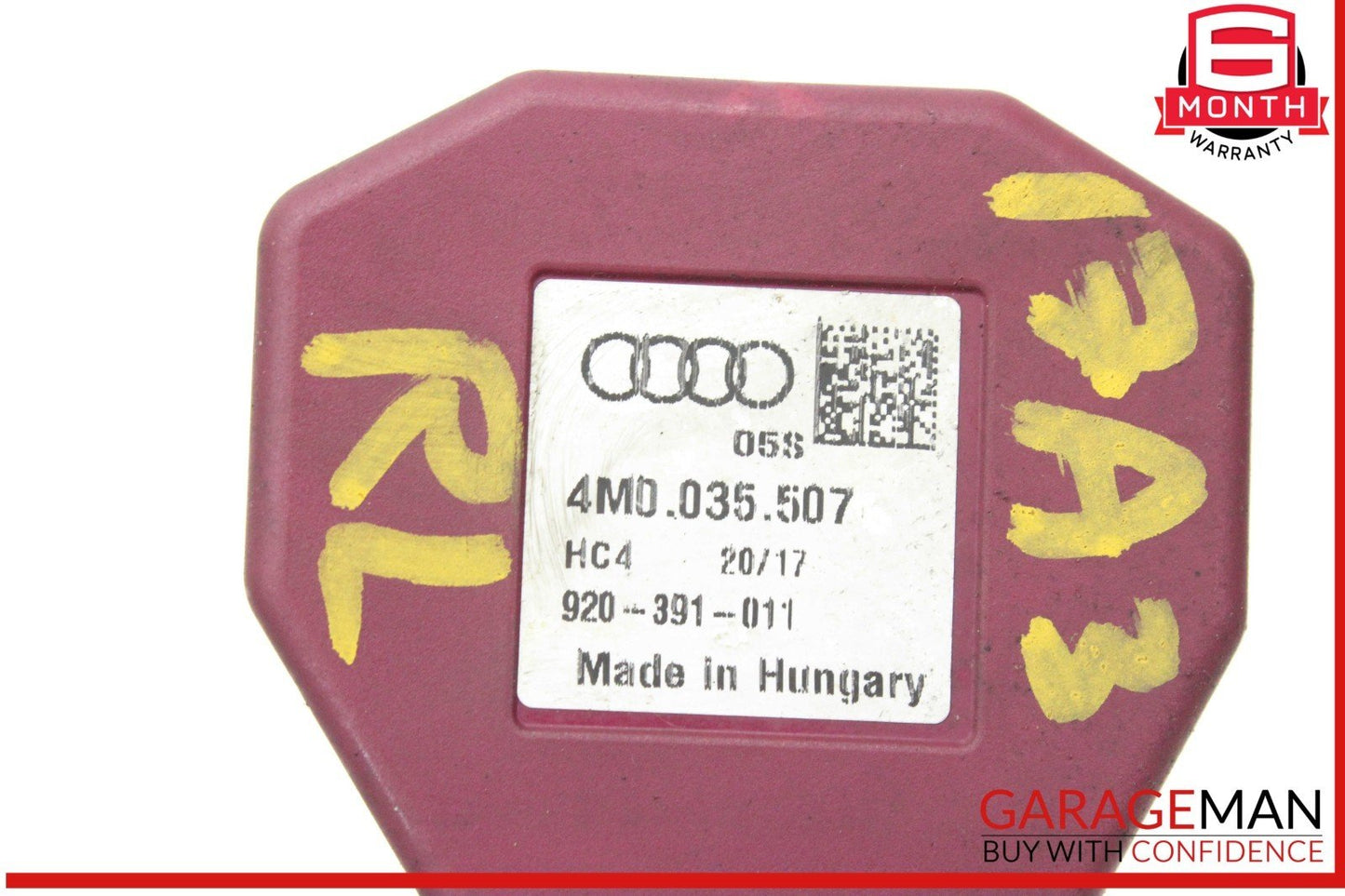 16-24 Audi A3 Q7 RS5 S5 Q5 Telephone Phone Antenna Control Module Unit 4M0035507