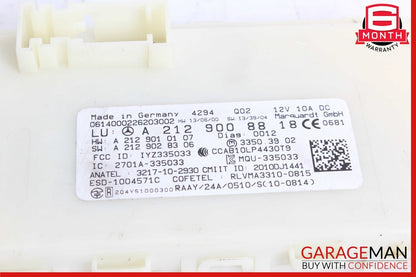 13-20 Mercedes W207 E350 GL450 CLA250 SL550 Keyless Go Entry Control Module OEM